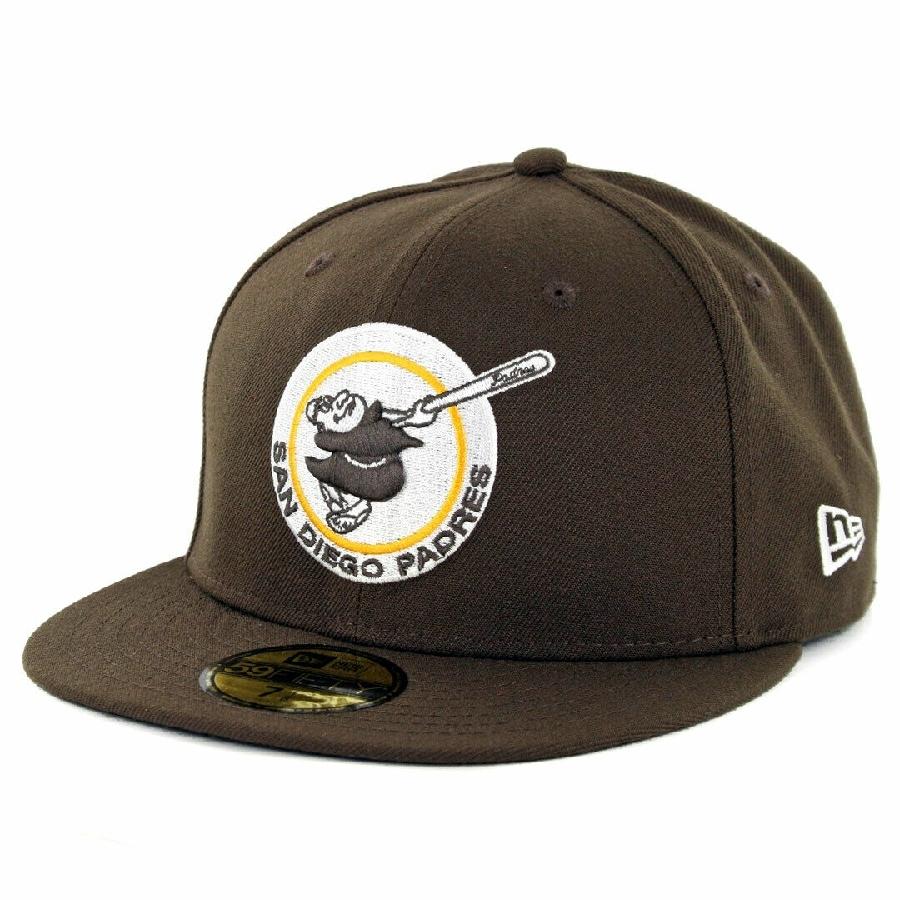 ダルビッシュ有 所属 パドレス キャップ Mlb ニューエラ Newera 59fifty サンディエゴ Gold Friar Logo Fitted Hat ブラウン Mlb pdd01 プロ野球メジャーリーグショップ 通販 Yahoo ショッピング