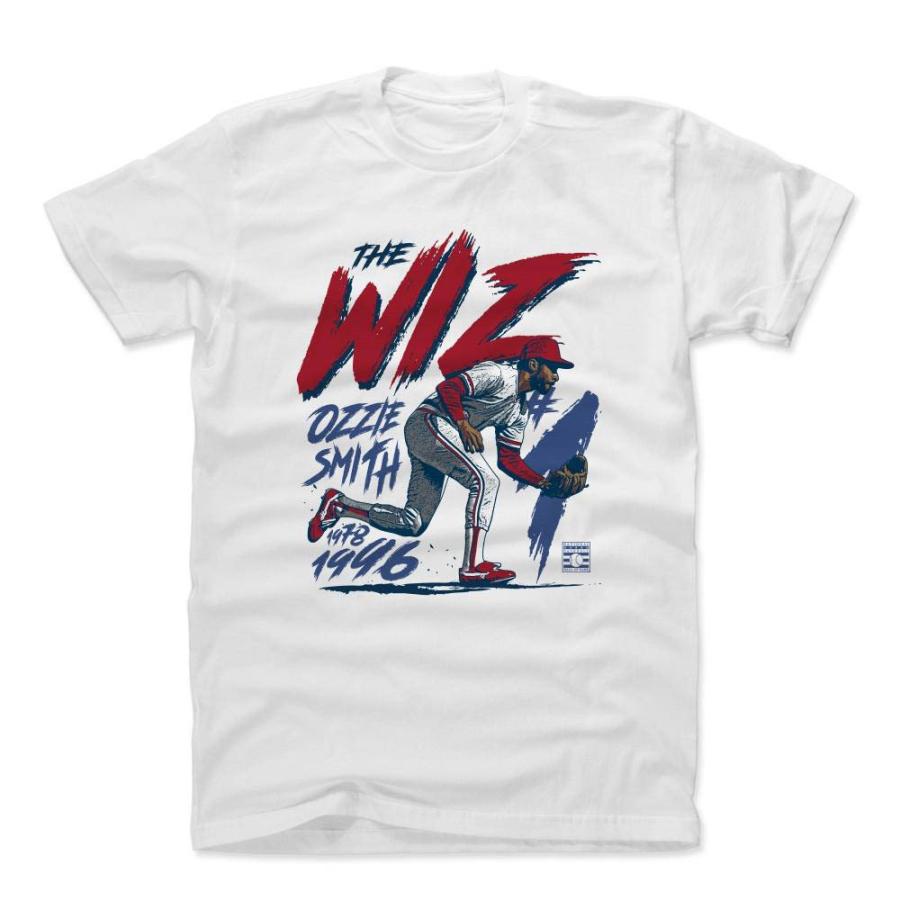 オジー・スミス Tシャツ MLB カージナルス Wiz R T-Shirt 500Level ホワイト｜mlbshop