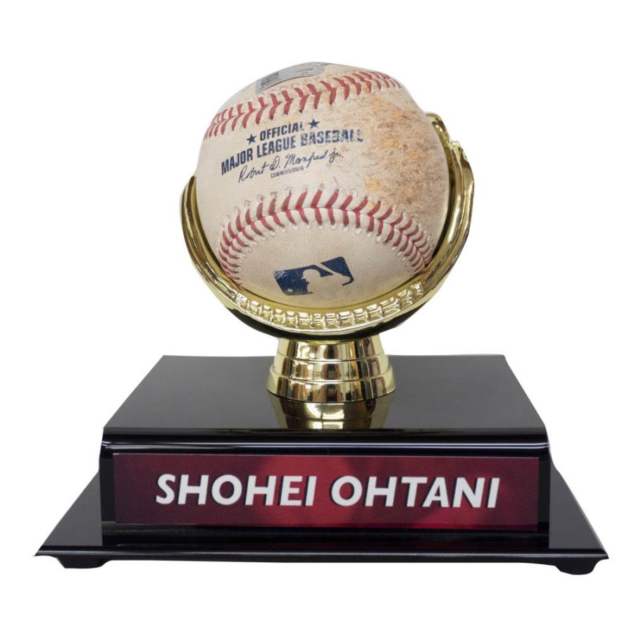 MLB 大谷翔平 エンゼルス グッズ 実使用 試合球 ボール＆ディスプレイ 