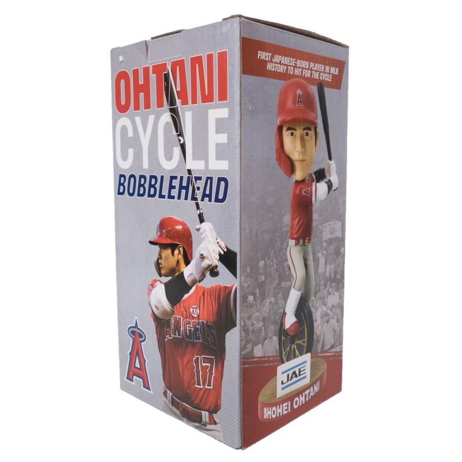 訳あり新品 MLB 大谷翔平 エンゼルス フィギュア Shohei Ohtani サイクルボブルヘッド 非売品 SGA