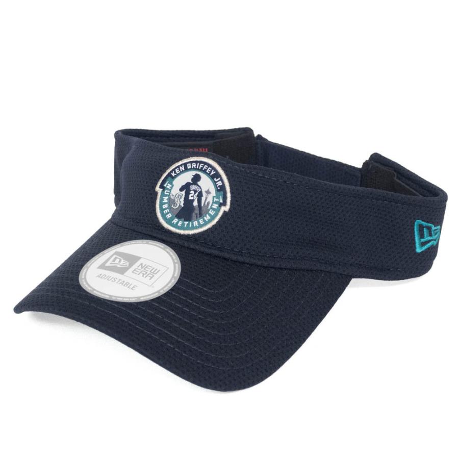 MLB ケン・グリフィー・ジュニア マリナーズ キャップ Retirement Logo Visor Cap ニューエラ/New Era