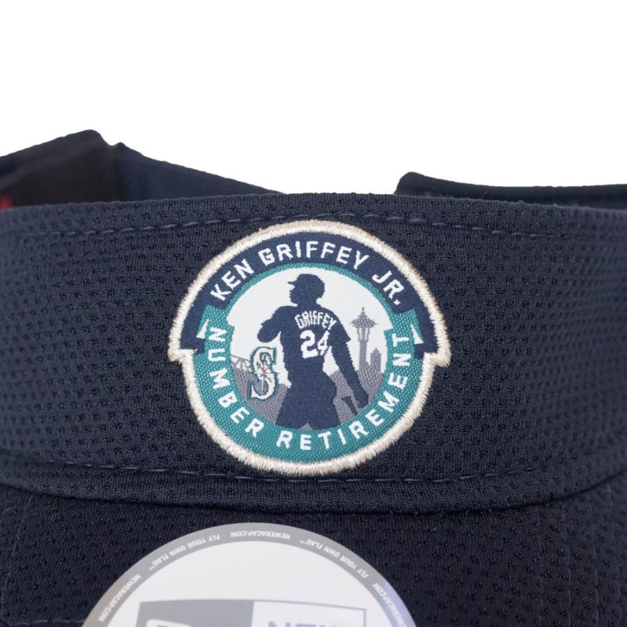 MLB ケン・グリフィー・ジュニア マリナーズ キャップ Retirement Logo Visor Cap ニューエラ/New Era