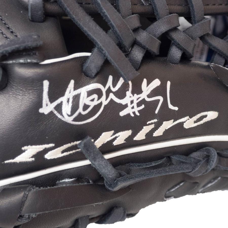 MLB イチロー マリナーズ 直筆サイン グローブ Autographed ゲームモデル Fielding Glove 51 デッドストック ミズノ/MIZUNO｜mlbshop｜05