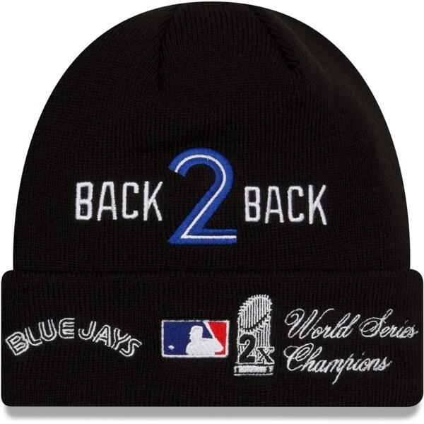 NEW ERA（ニューエラ） MLB ブルージェイズ ニットキャップ 優勝記念