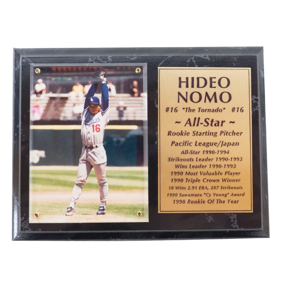 MLB 野茂 英雄 ドジャース フォトプラーク コレクターズ The Tornado 