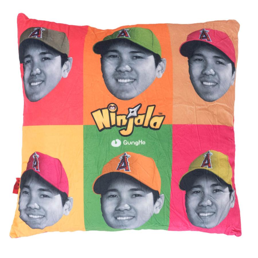 MLB 大谷翔平 エンゼルス クッション Shohei Ohtani Pillow 21/8 MLB 大谷翔平 エンゼルス クッション Shohei Ohtani Pillow 21/8