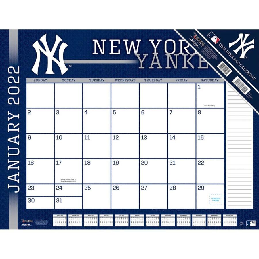MLB カレンダー 2022年 ヤンキース ボックス BOX CALENDAR Turner｜mlbshop｜04
