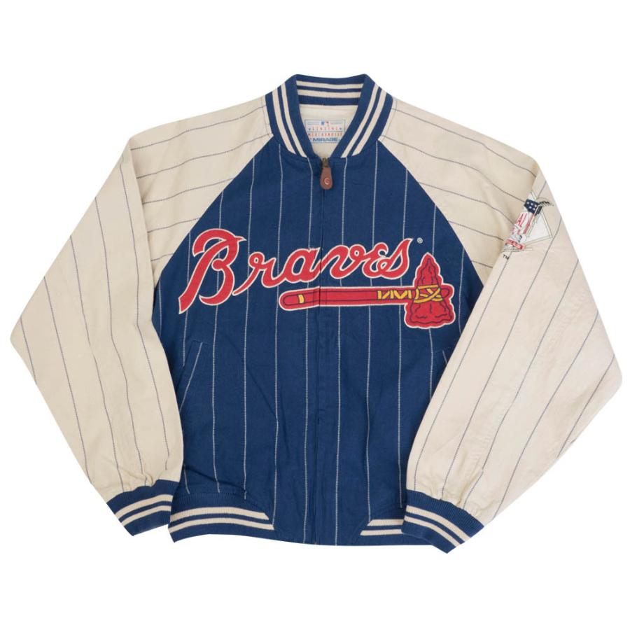 MLB ブレーブス ジャケット リバーシブル アウター ベースロゴ Mirage 