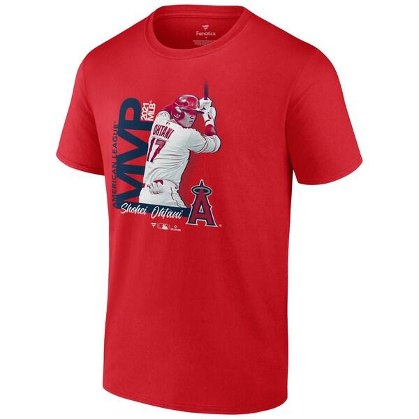 【非売品】大谷翔平選手　MLB   2021年MVP記念Tシャツ   XL MLB 大谷翔平 エンゼルス Tシャツ 2021 MVP受賞記念 最優秀選手 ア
