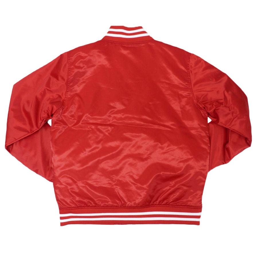 MAJESTIC MLB エンゼルス スタジャン サテン ジャケット 日本版