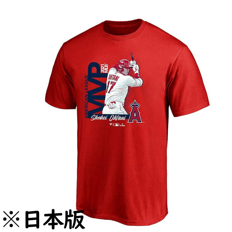 MLB 大谷翔平 エンゼルス Tシャツ 2021 MVP受賞記念 最優秀選手 ア