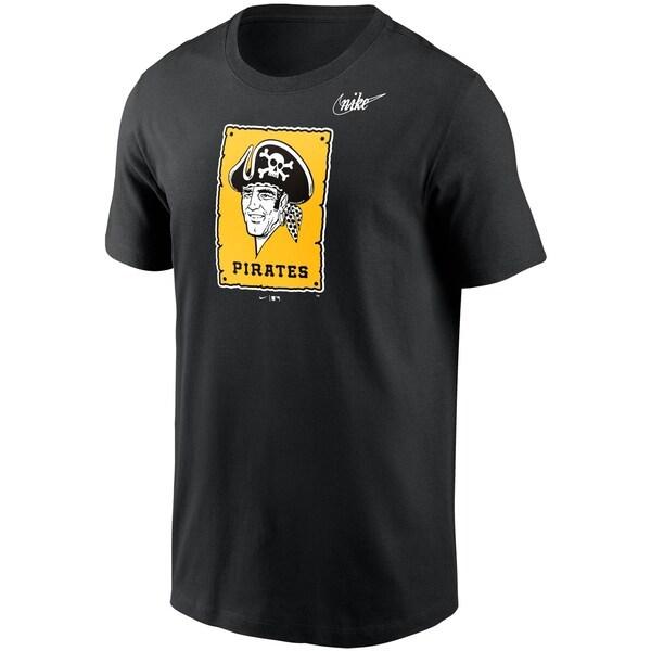 MLB パイレーツ Tシャツ クーパーズタウン Cooperstown Collection Logo T-Shirt ナイキ/Nike ブラック｜mlbshop｜02