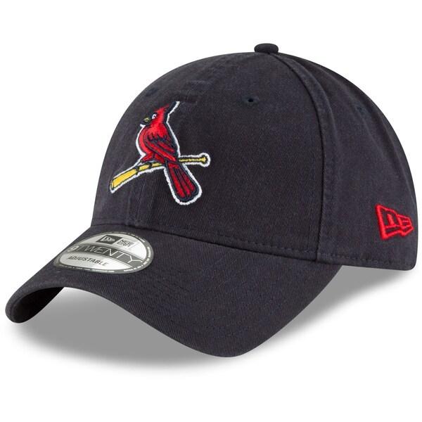 MLB カージナルス キャップ Fashion Core Classic 9TWENTY Adjustable Hat 帽子 ニューエラ/New Era ネイビー｜mlbshop