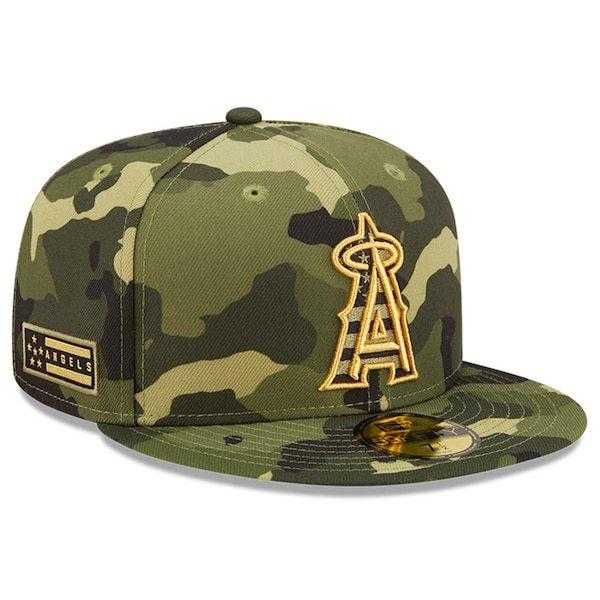 MLB エンゼルス キャップ 2022 アームドフォースデー Armed Forces Day On-Field 59FIFTY Fitted