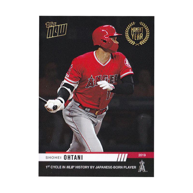 【超美品】大谷翔平 2019 エンゼルス カード MLB 大谷翔平 エンゼルス トレーディングカード 限定 2019 Topps Now