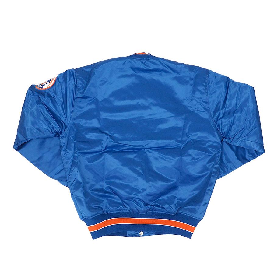 MLB メッツ ジャケット サテン ダイアモンドコレクション Jacket  デッドストック一点物 STARTER ロイヤル 2212msgの画像