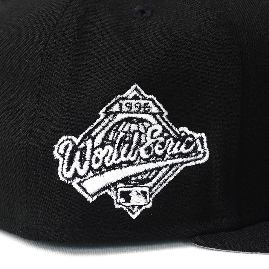 MLB ヤンキース キャップ 59FIFTY サイドパッチアップ Black Cap ニューエラ/New Era ワールドシリーズ1996 ブラック｜mlbshop｜03