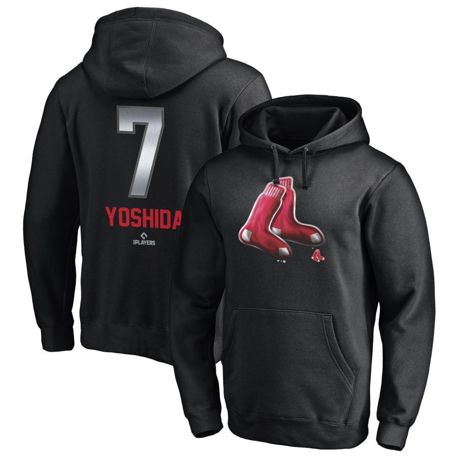 MLB 吉田正尚 レッドソックス パーカー ネーム＆ナンバー Midnight