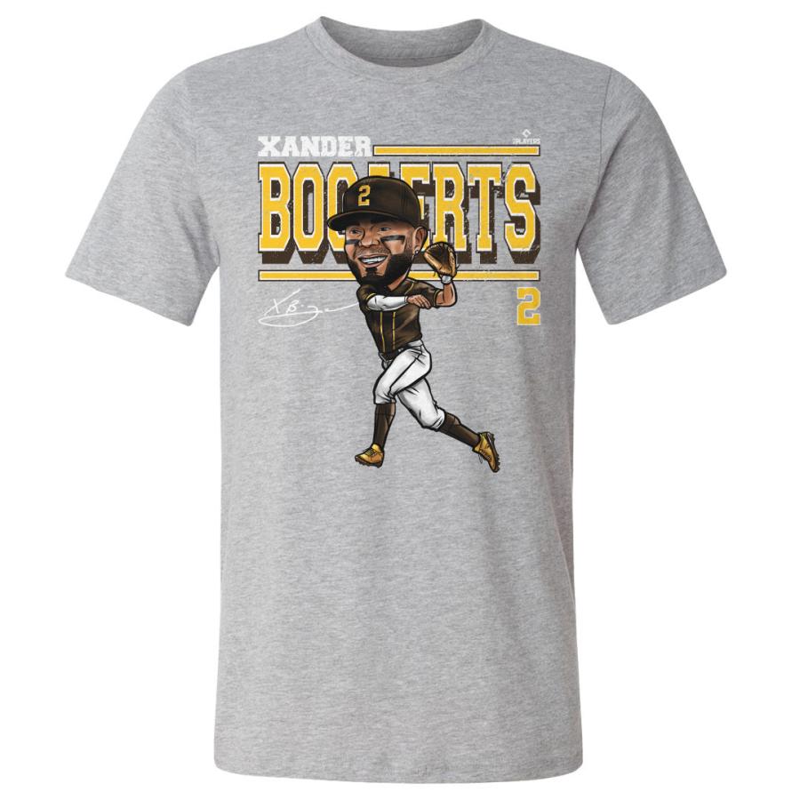 MLB ザンダー・ボガーツ パドレス Tシャツ Cartoon San Diego T-Shirt