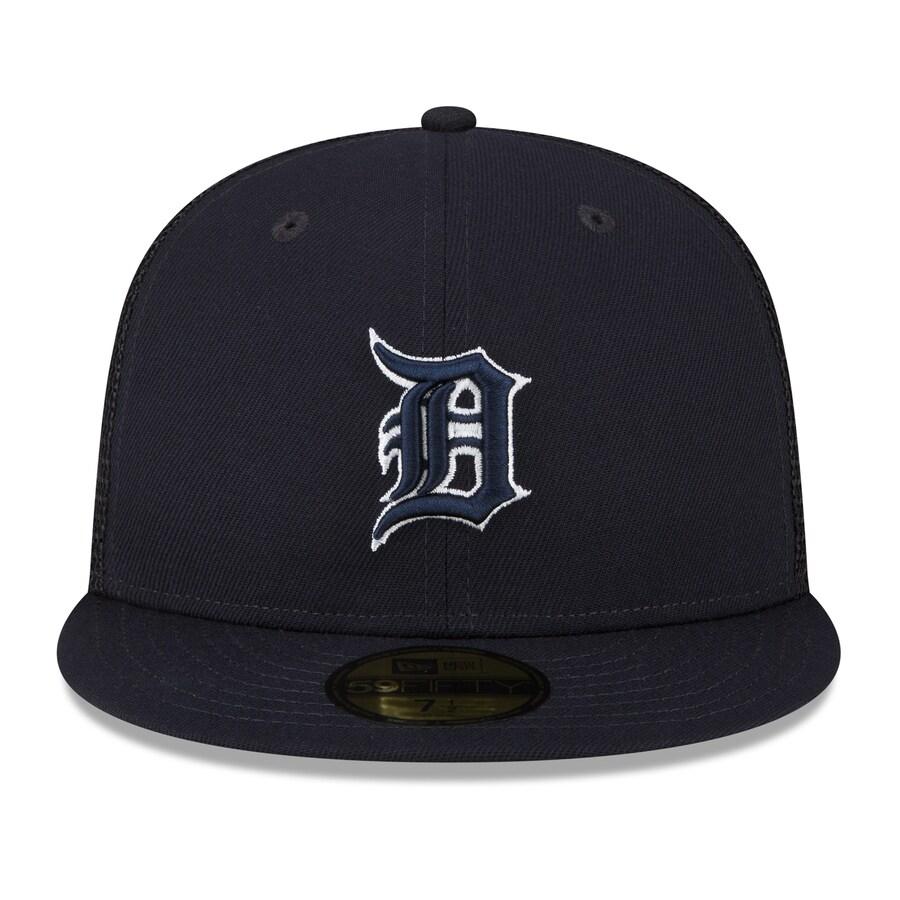 MLB タイガース キャップ 2023 スプリングトレーニング Spring Training 59FIFTY Fitted Hat ニューエラ/New Era ネイビー｜mlbshop｜02