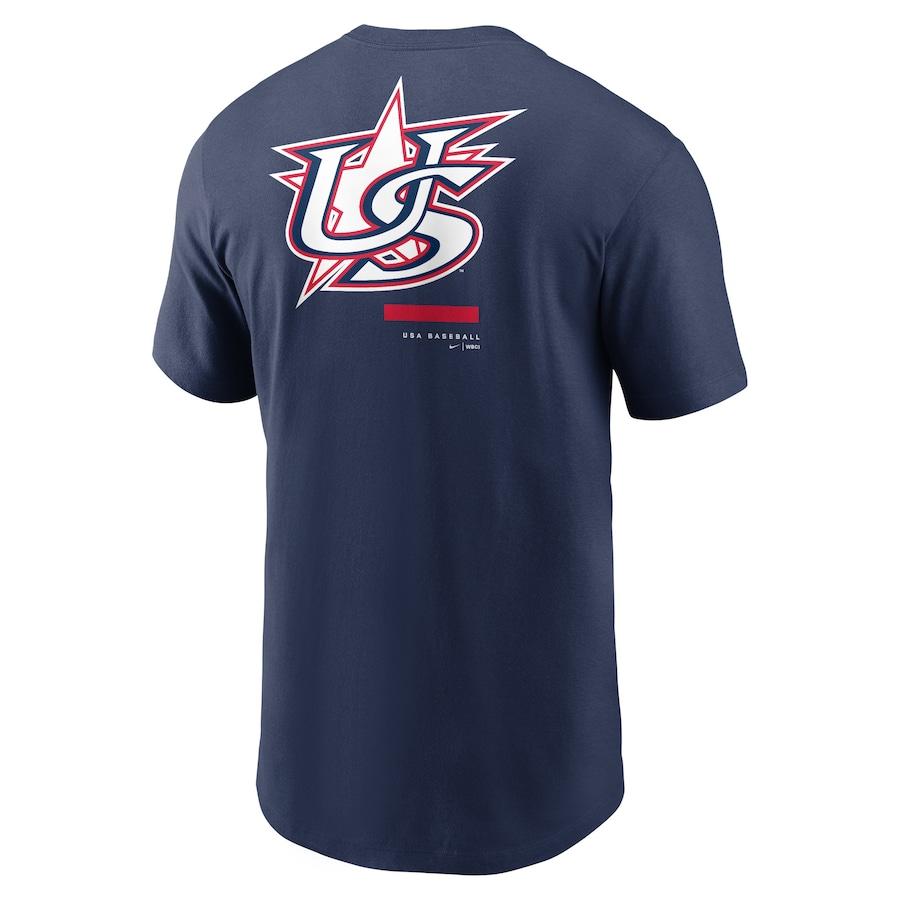 WBC アメリカ代表 USA Tシャツ 2023 World Baseball Classic Over Shoulder T-Shirt ナイキ/Nike ネイビー｜mlbshop｜03