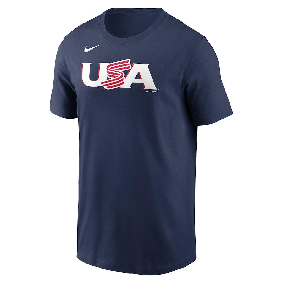 WBC ノーラン・アレナド アメリカ代表 USA Tシャツ 2023 World Baseball Classic ネーム＆ナンバー T-Shirt ナイキ/Nike ネイビー｜mlbshop｜02