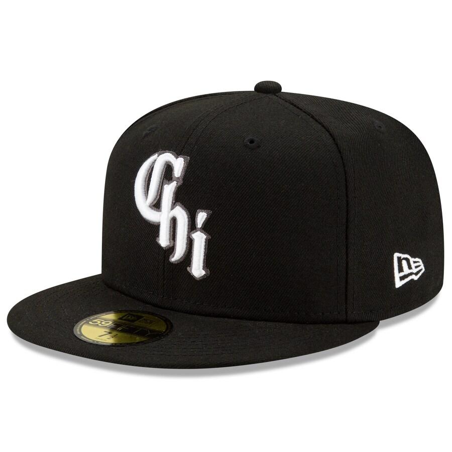 りぃ♡メグネイト ブラック キャップ NEW ERA MLB ホワイトソックス キャップ シティーコネクト