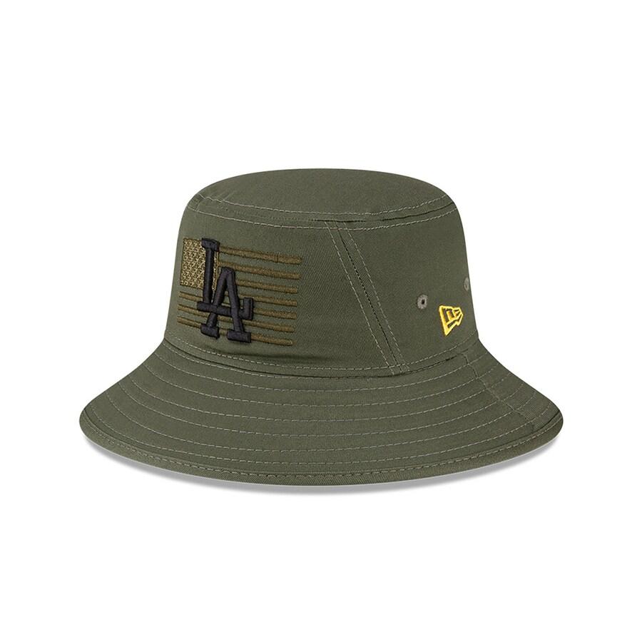 NEW ERA MLB ドジャース バケハ 2023 アームドフォースデー バケット 