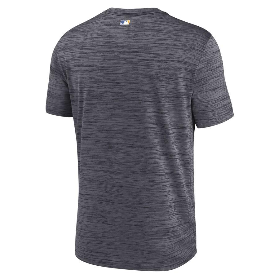 MLB マリナーズ Tシャツ 2023 シティーコネクト City Connect Velocity Practice Performance T-Shirt ナイキ/Nike ヘザーチャコール｜mlbshop｜03