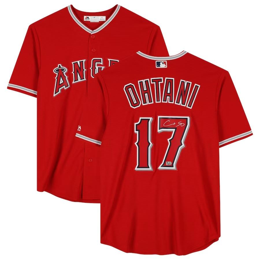 MAJESTIC（マジェスティック） MLB 大谷翔平 エンゼルス 直筆サイン 
