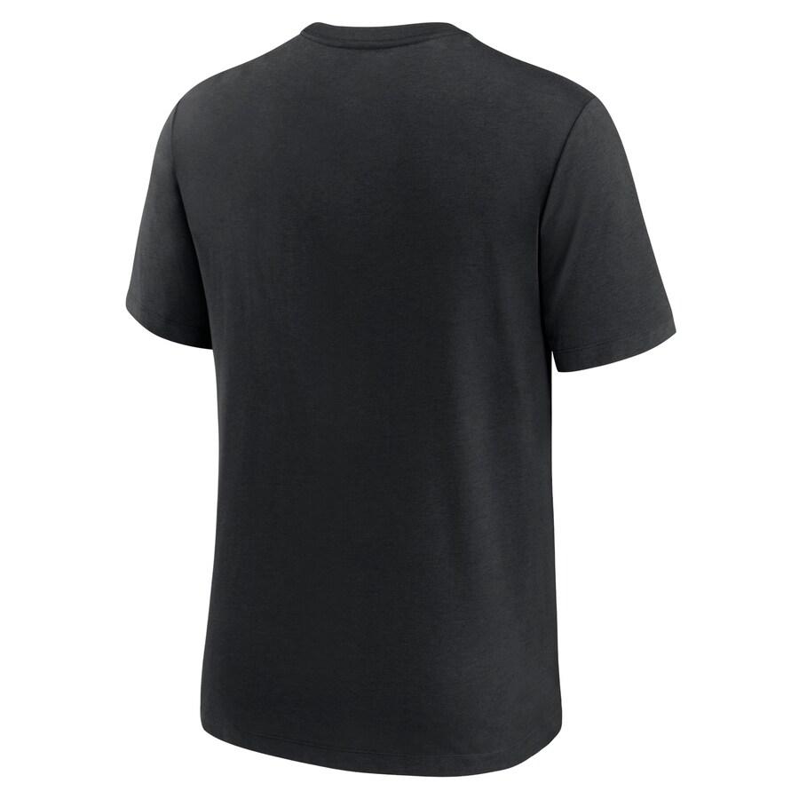 MLB シンシナティ・レッズ Tシャツ 2023 シティーコネクト Tri-Blend T-Shirt ナイキ/Nike ブラック｜mlbshop｜03