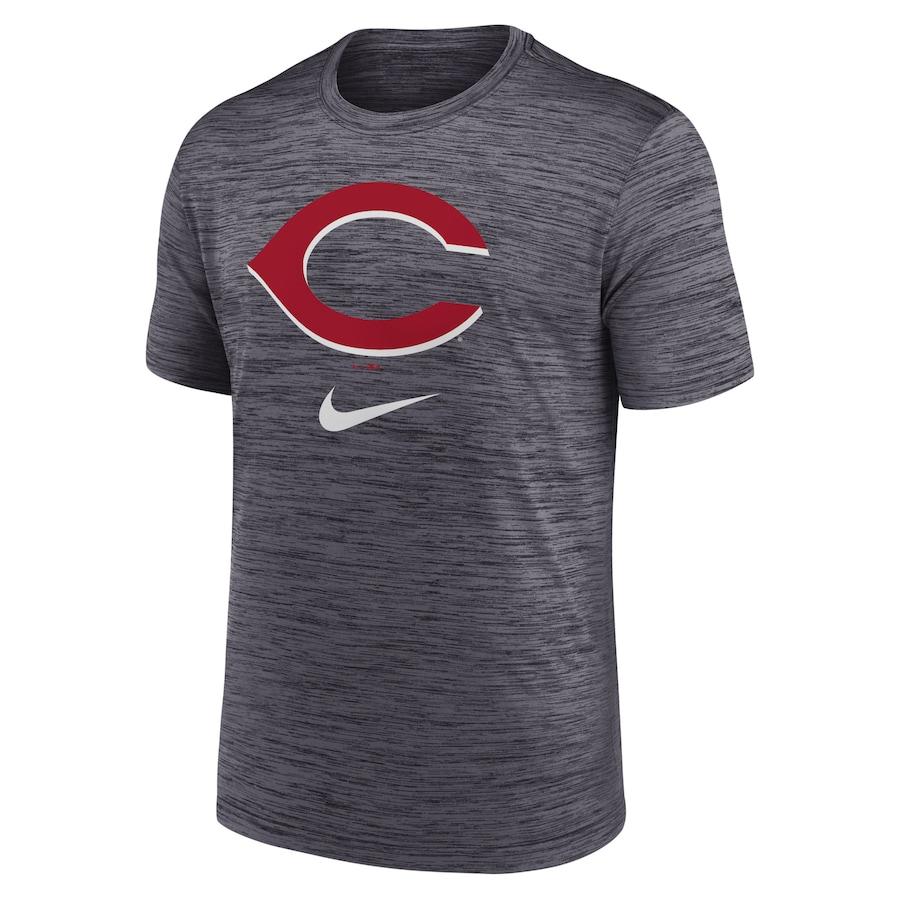 MLB シンシナティ・レッズ Tシャツ ロゴ ベロシティ Performance T-Shirt ナイキ/Nike ブラック｜mlbshop｜02