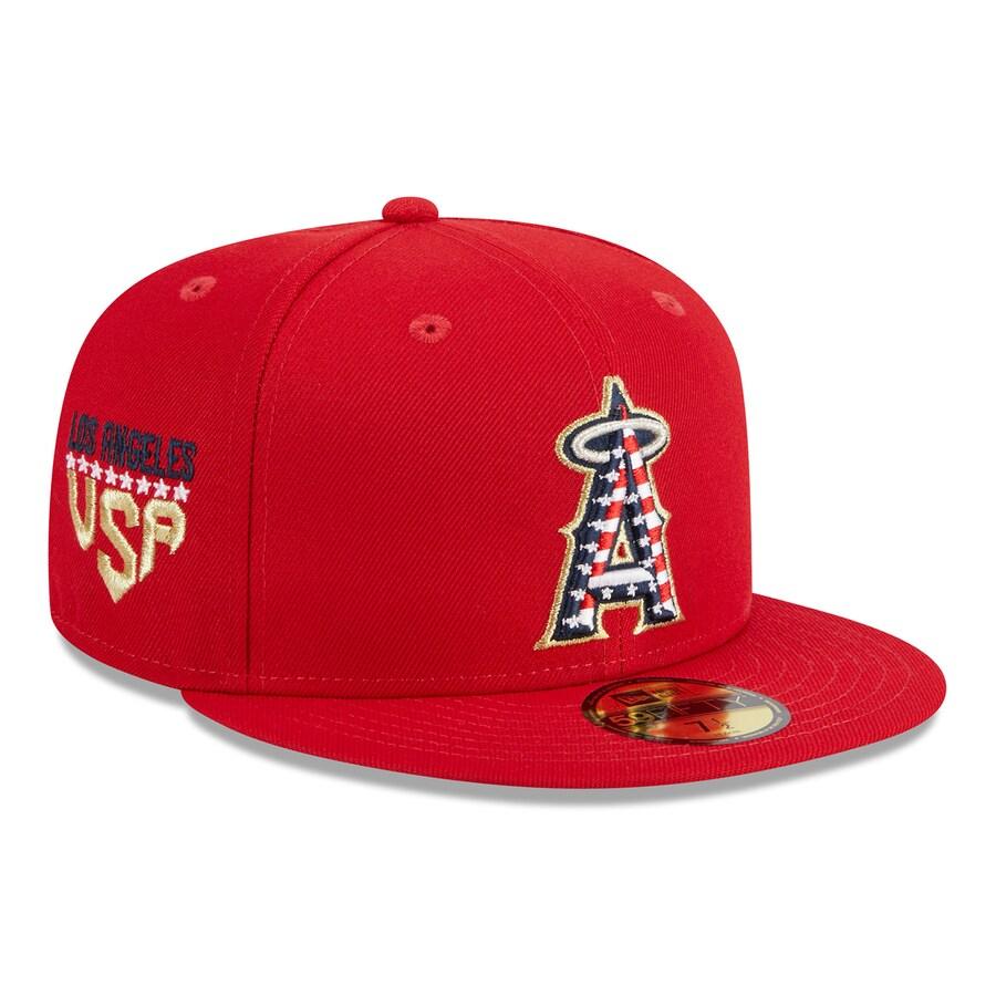 NEW ERA（ニューエラ） MLB エンゼルス キャップ 2023 独立記念日 4th