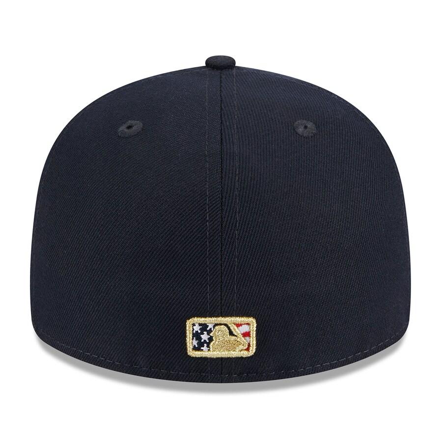 MLB ブリュワーズ キャップ 2023 独立記念日 4th of July 59FIFTY ロープロファイル ニューエラ/New Era ネイビー｜mlbshop｜04