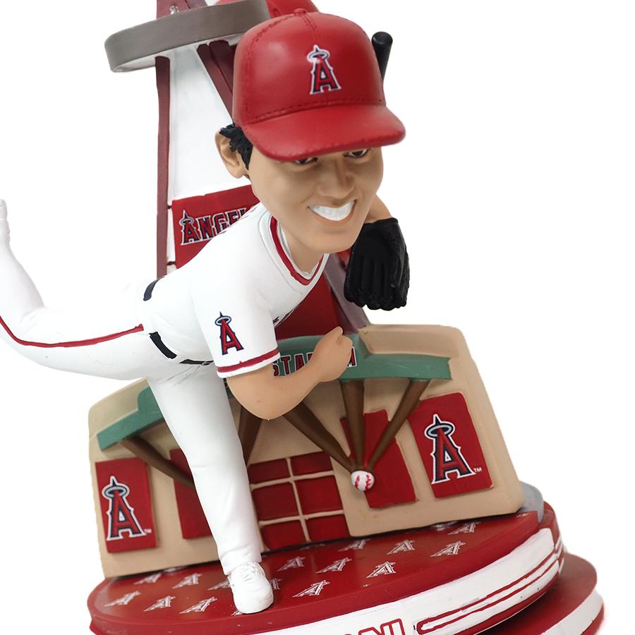 MLB 大谷翔平 エンゼルス ボブルヘッド フィギュア 二刀流 Dual Spinning Bobblehead FACO ホーム オルタネート｜mlbshop｜04