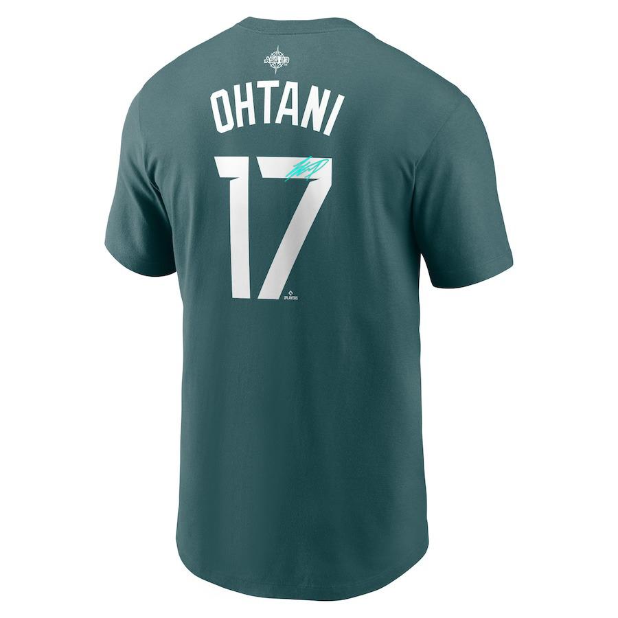 【新品・タグ付き】Nike MLB オールスターゲーム大谷 Tシャツ NIKE（ナイキ） MLB 大谷翔平 エンゼルス Tシャツ サイン刺繍