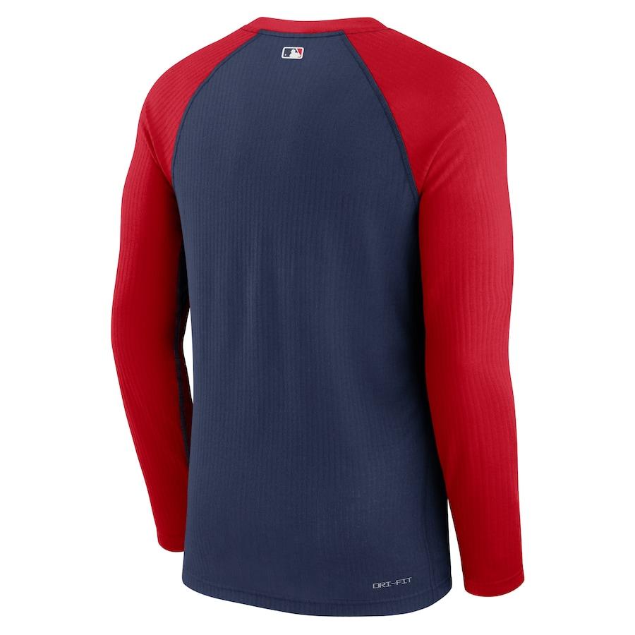 MLB レッドソックス Tシャツ ドライフィット Game Long Sleeve Top ナイキ/Nike Midnight Navy｜mlbshop｜03