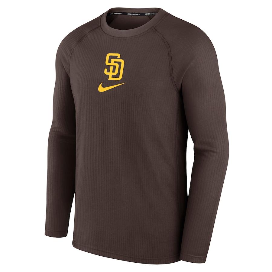 【日本未発売】Lサイズ サンディエゴパドレス ドライフィット ロンT NIKE（ナイキ） MLB パドレス Tシャツ ドライフィット Game Long