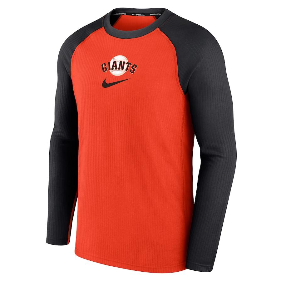 MLB サンフランシスコ・ジャイアンツ Tシャツ ドライフィット Game Long Sleeve Top ナイキ/Nike Team Orange｜mlbshop｜02