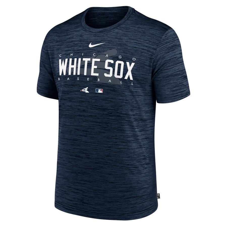 MLB ホワイトソックス Tシャツ ドライフィット ヴェロシティ プラクティス Short Sleeve Tee ナイキ/Nike Midnight Navy｜mlbshop｜02