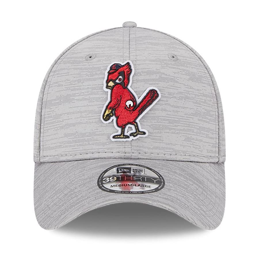 MLB カージナルス キャップ 2023 クラブハウス 39THIRTY Flex Hat ニューエラ/New Era グレー｜mlbshop｜02