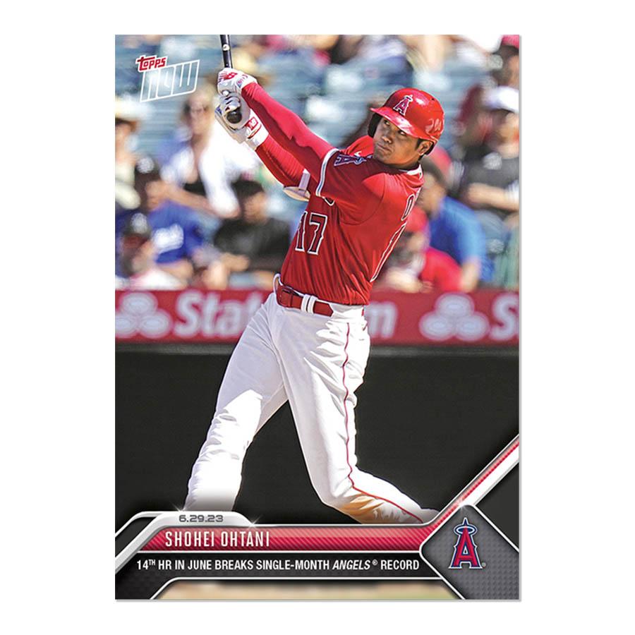 MLB 大谷翔平 エンゼルス トレーディングカード 2023 Topps Now #511 