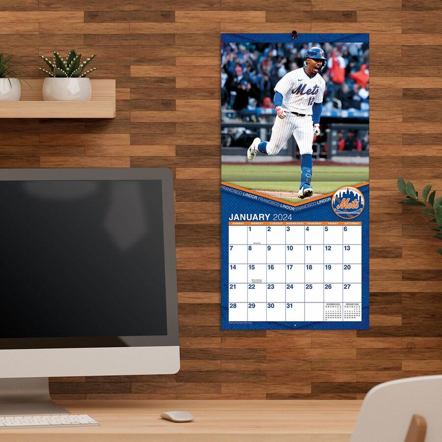 MLB カレンダー 2024 ミニ Elite 壁掛け Wall Calendar Turner｜mlbshop｜04