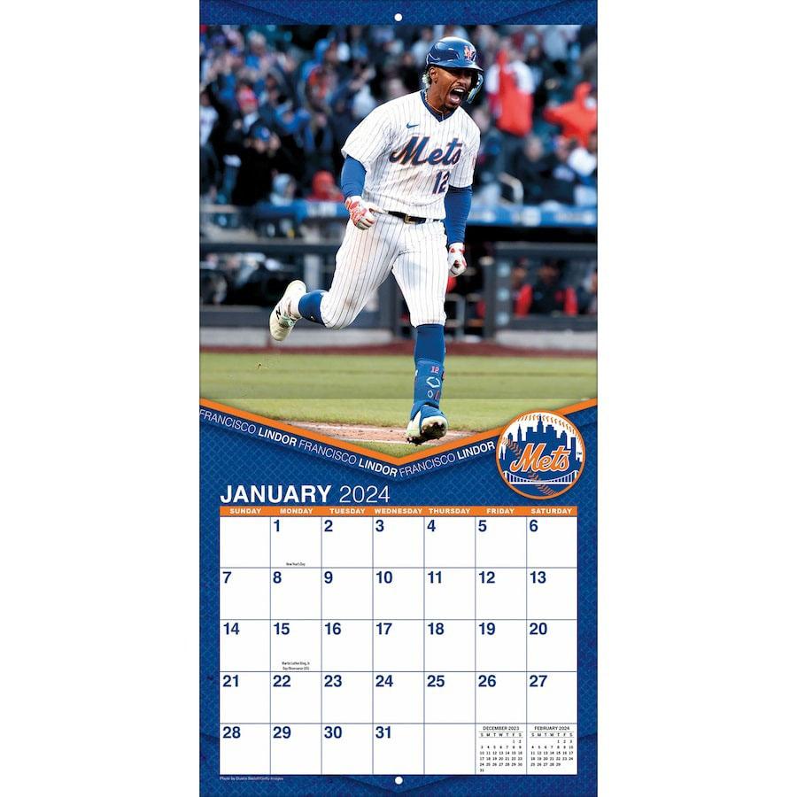 MLB カレンダー 2024 エリート Elite Wall Calendar Turner｜mlbshop｜04