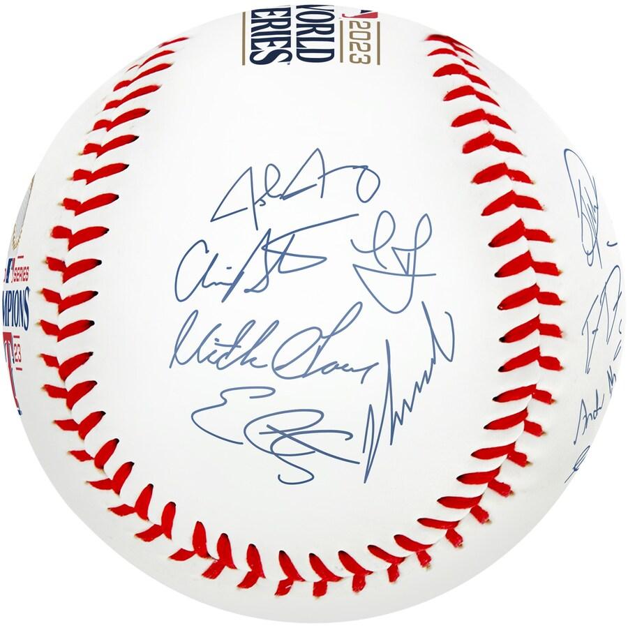 Rawlings 公式メジャーリーグベースボール サイン入り Rawlings（ローリングス） MLB レンジャーズ ボール 2023 ワールド
