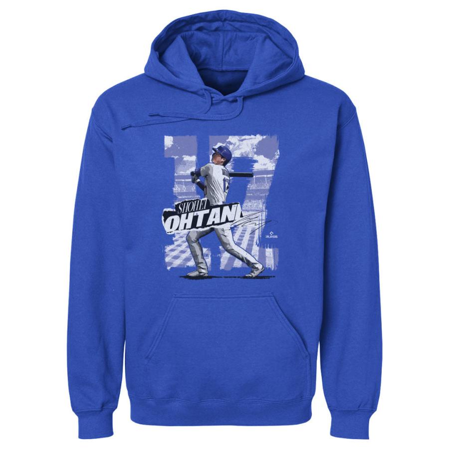 MLB 大谷翔平 ドジャース パーカー Los Angeles D Rough WHT Hoodie 