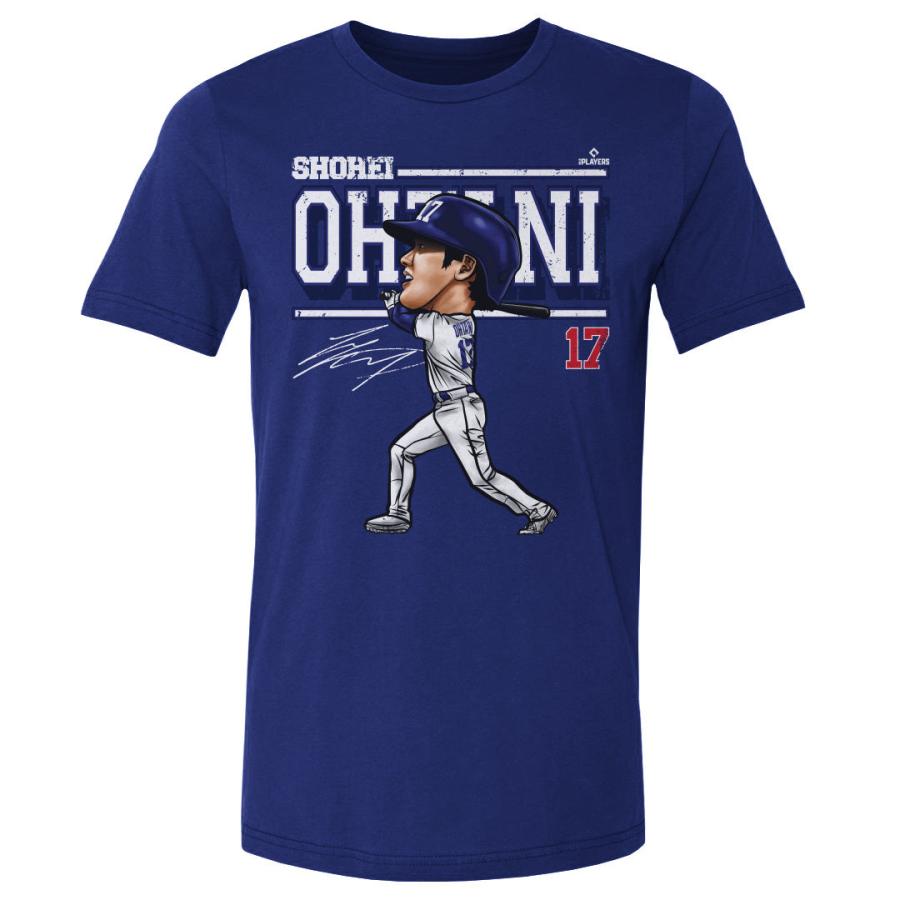 MLB 大谷翔平 ドジャース Tシャツ Los Angeles D カートゥーン WHT T