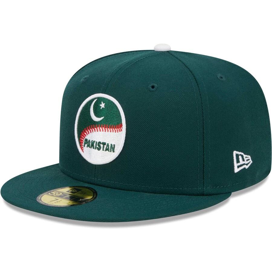 WBC パキスタン代表 キャップ 2023 World Baseball Classic 59FIFTY Cap ニューエラ/New Era グリーン｜mlbshop｜03