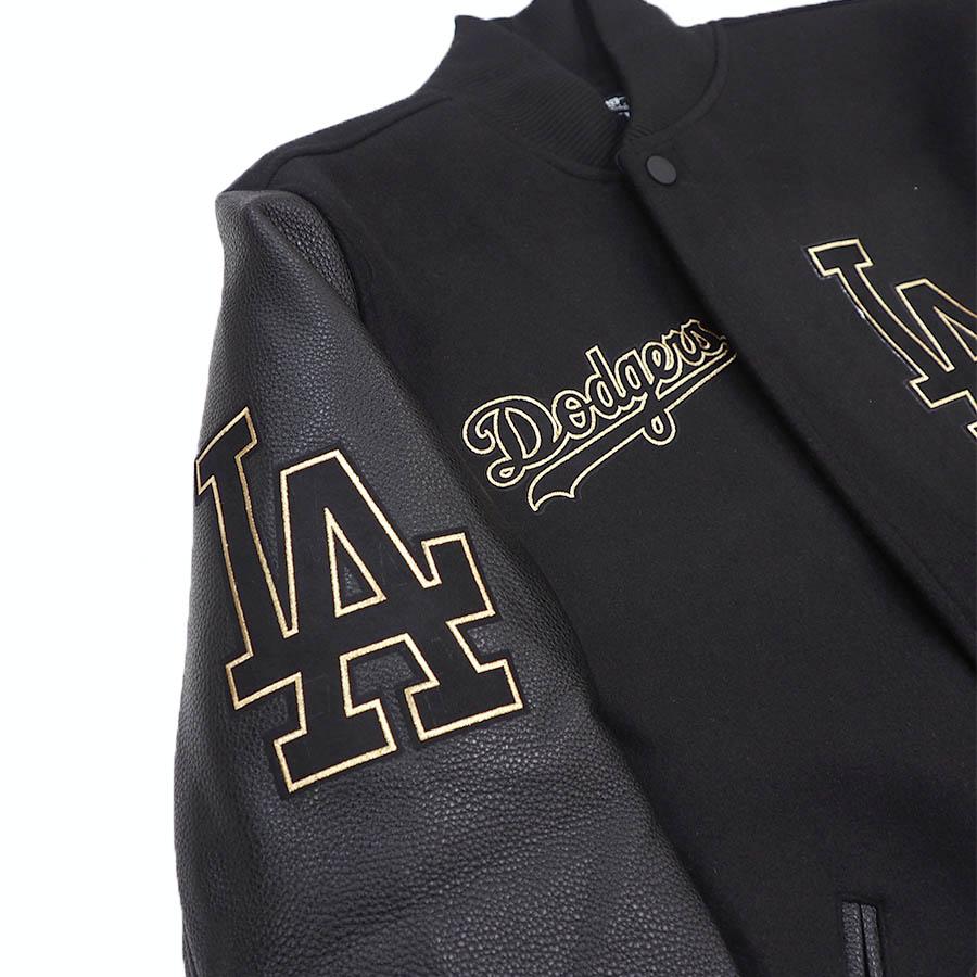 MLB ドジャース ジャケット 2700 - MEN'S VARSITY JACKET Pro Standard プロスタンダード ブラック｜mlbshop｜05