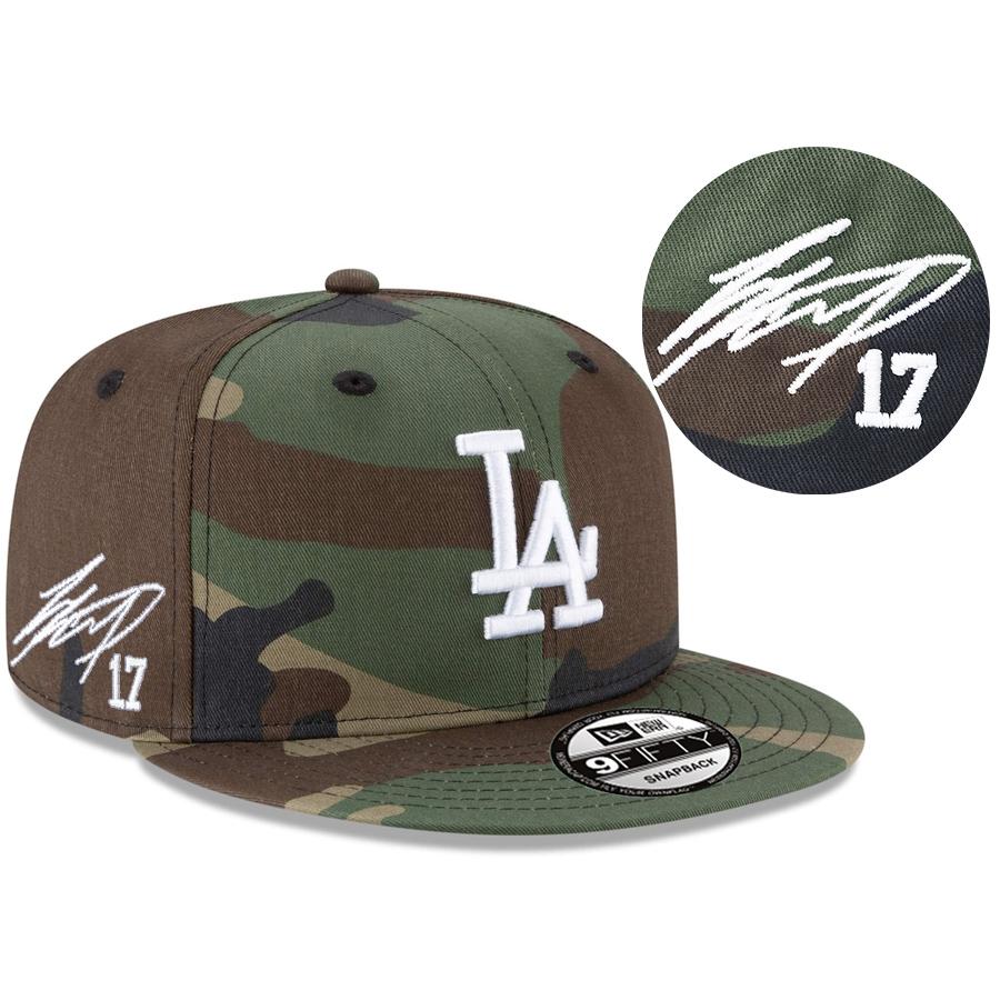 NEW ERA（ニューエラ） MLB 大谷翔平 ドジャース キャップ サイン刺繍